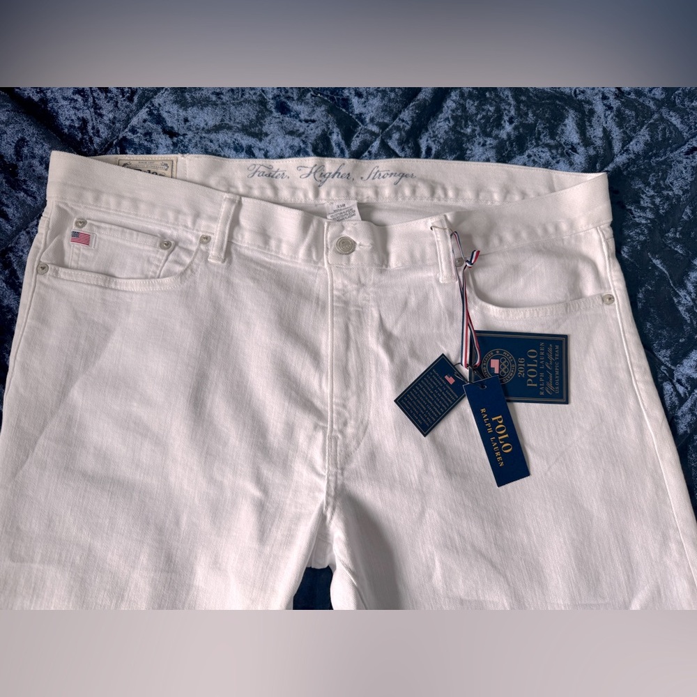 SOLD Ralph Lauren Olympic Opening Ceremonies White Jeans